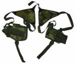 TG208CA Woodland Camouflage (1 Holster & 1 Pouch)